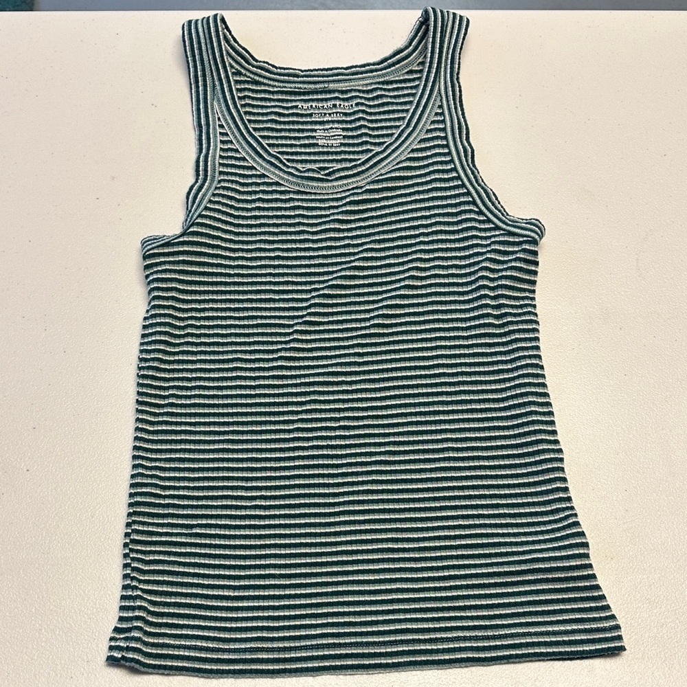 American Eagle Soft and Sexy Rib Tank Top